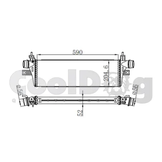 Інтеркулер CoolDog CLD8009