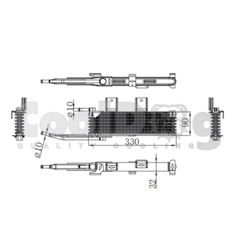 Радіатор акпп CoolDog CLD8104
