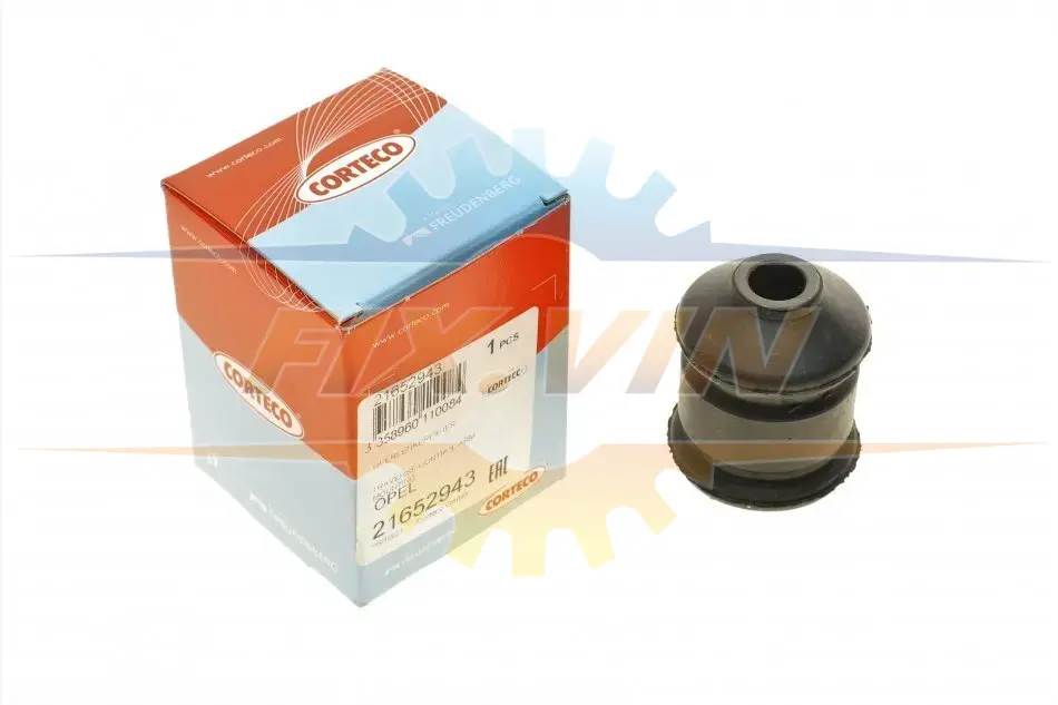 Сайлентблок важеля (переднього/знизу) Opel Astra F/Vectra A 1.4-2.0i 90-02 CORTECO 21652943 (фото 1)