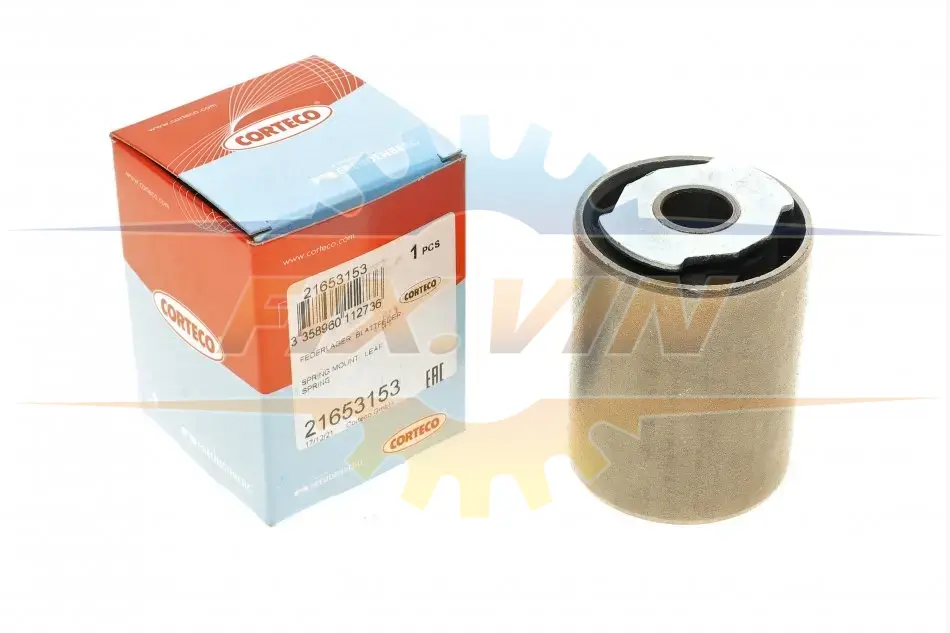 Сайлентблок ресори FIAT Doblo Cargo \'\'01-10 CORTECO 21653153 (фото 1)