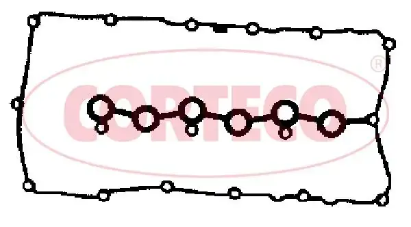 Прокладка клапанної кришки VW Touareg 3.6 (11-18), Passat 3.6 (08-)/Audi/Skoda Superb (08-15) Corteco CORTECO 440464P (фото 1)