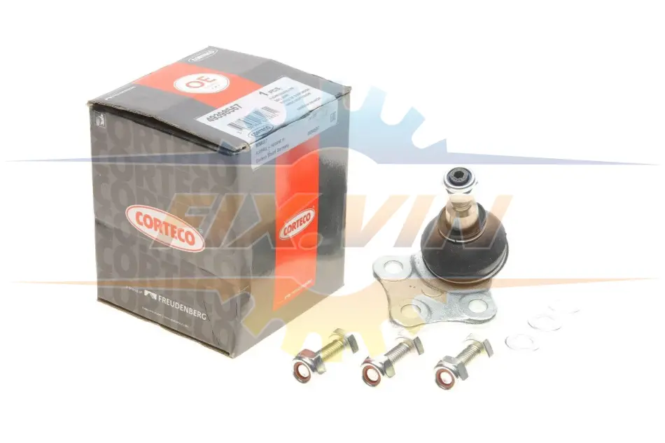 Опора кульова (передня) Renault Megane III 08-/Scenic III 09- CORTECO 49398567 (фото 1)