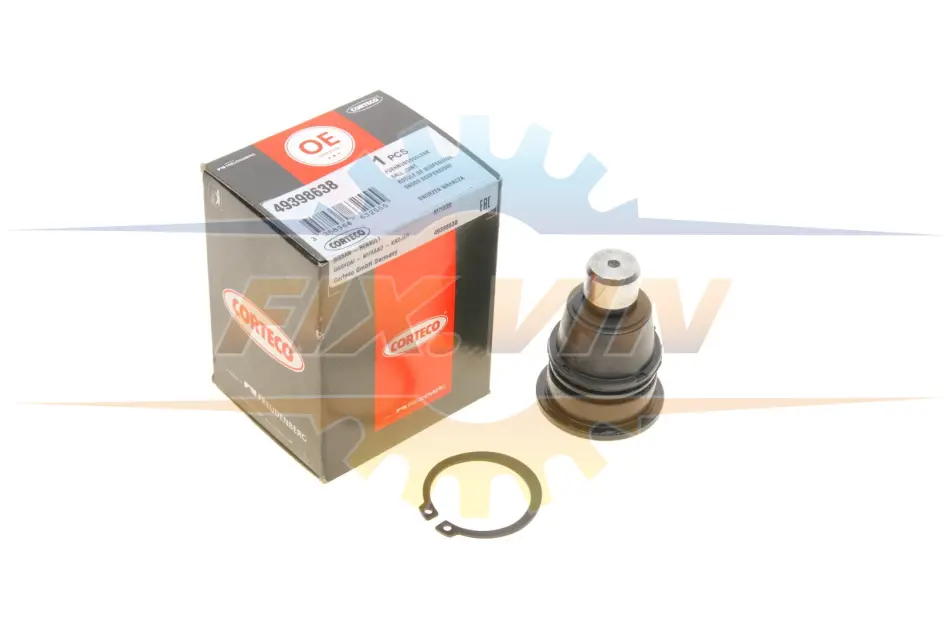 Опора кульова (передня/знизу) Renault Kadjar 15-/Nissan Qashqai/X-Trail 07-/Murano CORTECO 49398638 (фото 1)