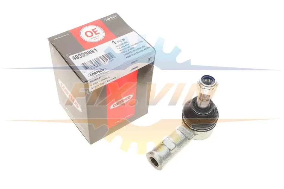 Наконечник тяги рульової Daewoo Nubira 1.6/2.0 97- CORTECO 49399891 (фото 1)