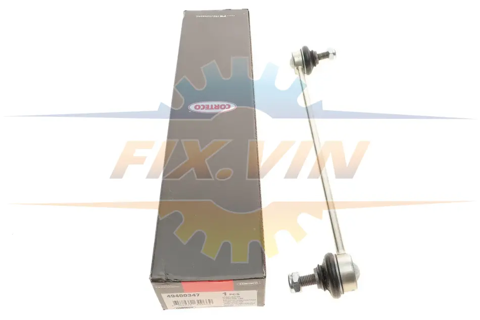 Тяга стабілізатора (переднього) Fiat Punto/Opel Corsa D 1.0-2.0 06- CORTECO 49400347 (фото 1)