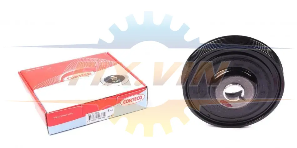 Шків колінвалу Kangoo 1.6i 16V 08- (6PK) CORTECO 80001299 (фото 1)