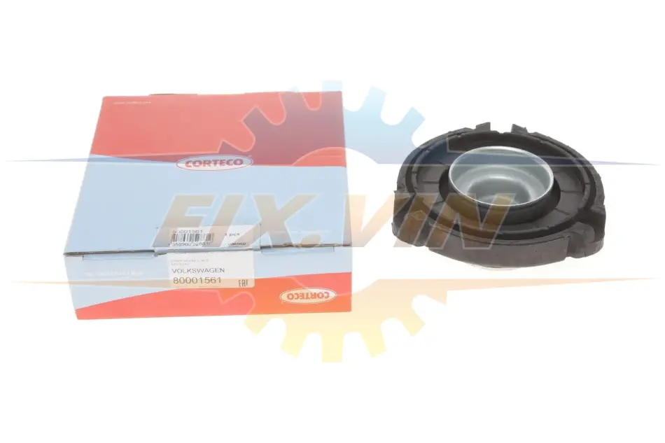 Подушка амортизатора (переднього) Skoda Fabia/Roomster 01- CORTECO 80001561 (фото 1)