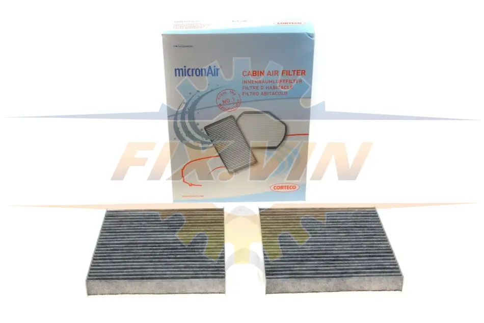 Фільтр салону вугільний BMW X3 (F25)/X4 (F26) CORTECO 80001777 (фото 1)