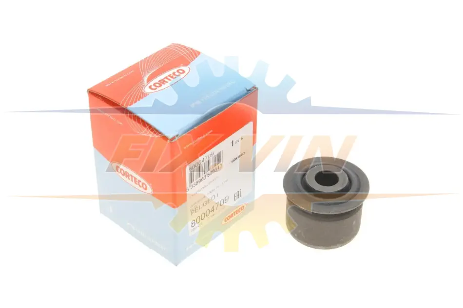 Сайлентблок важеля (переднього) Citroen C5/C6/ Peugeot 407/508 04- (38x12.2x45) CORTECO 80004709 (фото 1)
