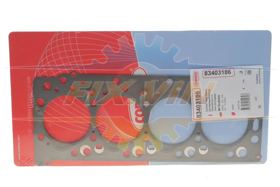 Прокладка ГБЦ Mitsubishi L200 2.5D 01-07 (1,55mm) (5 меток) CORTECO 83403186 (фото 1)