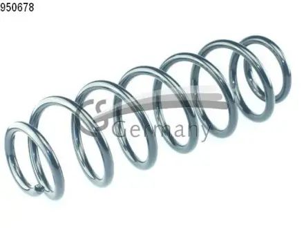 Пружина підвіски задня (кратно 2) VW Golf IV (97-05)/Skoda Rapid CS Germany 14.950.678