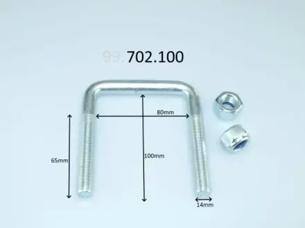 U-Болт рессоры (стремянка) Citroen Jumper/Fiat Ducato/Peugeot Boxer (94-06) (99. CS Germany 99702100