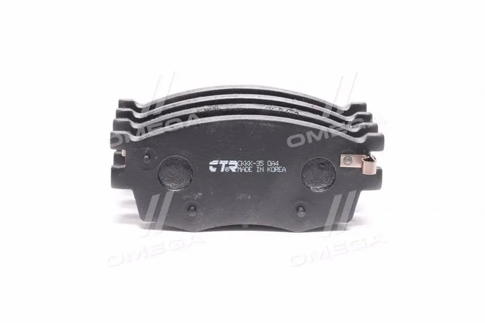 Колодки гальм Hyundai Accent, KIA Rio II передн. NEW GK0541 (вир-во) CTR CKKK-35 (фото 1)