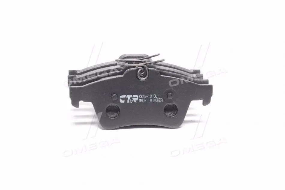 Колодки гальм Ford Focus Mazda 3,5 Opel Vectra C, Renault Laguna задн. NEW GK0659 (вир-во) CTR CKMZ-13 (фото 1)