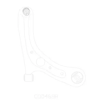 Важіль підвіски CTR CQ0469R