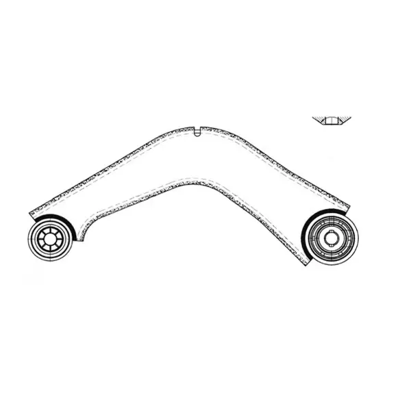 Важіль задній верх R Ford Edge 15- Galaxy S-Max Lincoln MKX (вир-во) CTR CQ0553R (фото 1)