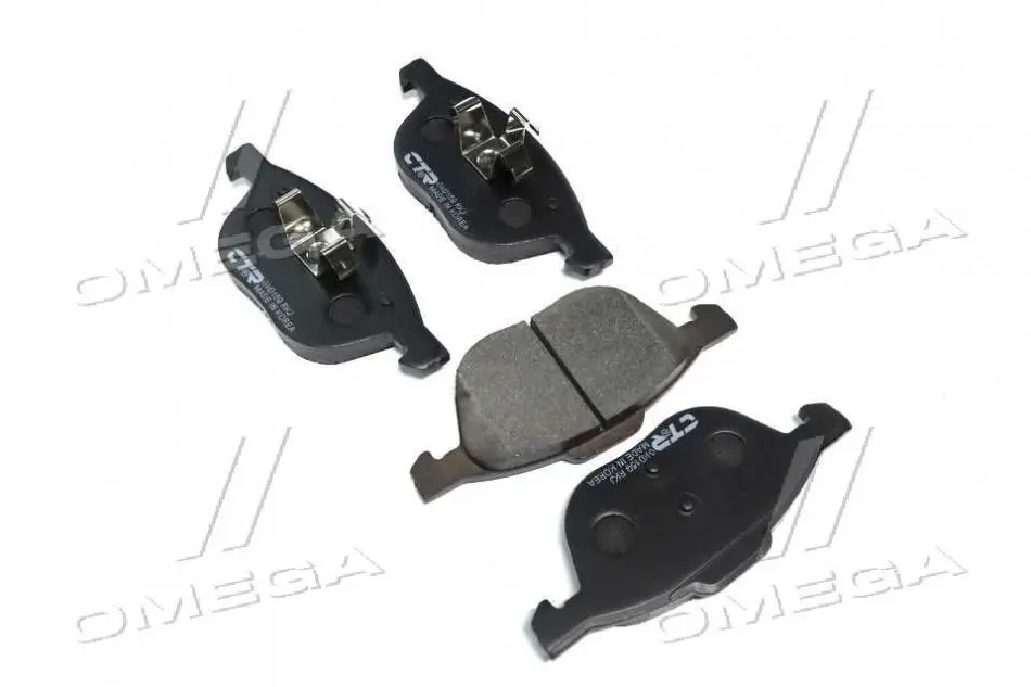 Колодки торм Ford Focus, Mazda 3,5, Volvo C70, S40, передн. OLD CKF-14 (пр-во) Старий код: CKF-14 CTR GK0159 (фото 1)