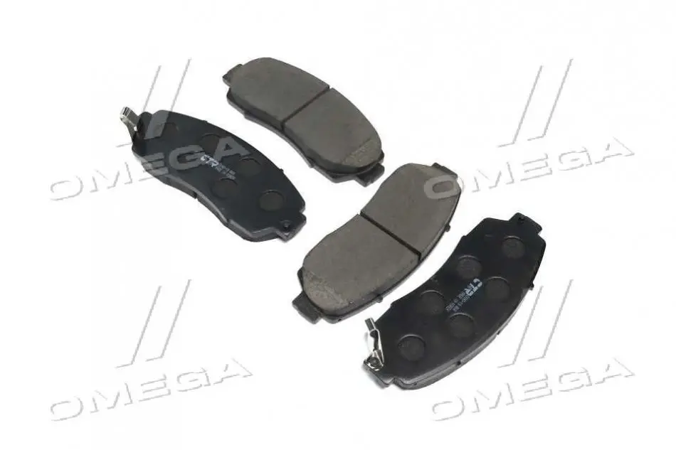 Колодки гальм Honda CR-V 2.0I-VTEC 16V 4WD, 2.2I-CTDI 16V 4WD 07 - передн. OLD CKHO-19 (вир-во) CTR GK0336 (фото 1)