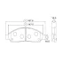 Колодки гальм Isuzu D-MAX передн. OLD CKIS-4 (вир-во) Старий код: CKIS-4 CTR GK0406 (фото 1)