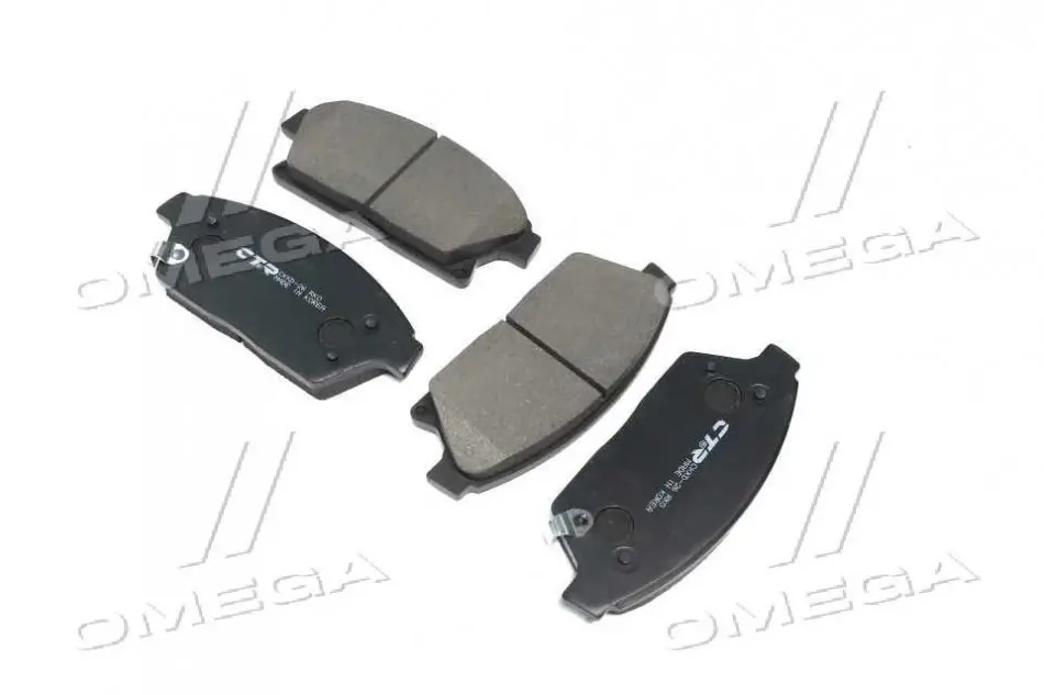 Колодки гальм Chevrolet Cruze OLD CKKD-26 (вир-во) CTR GK0454 (фото 1)