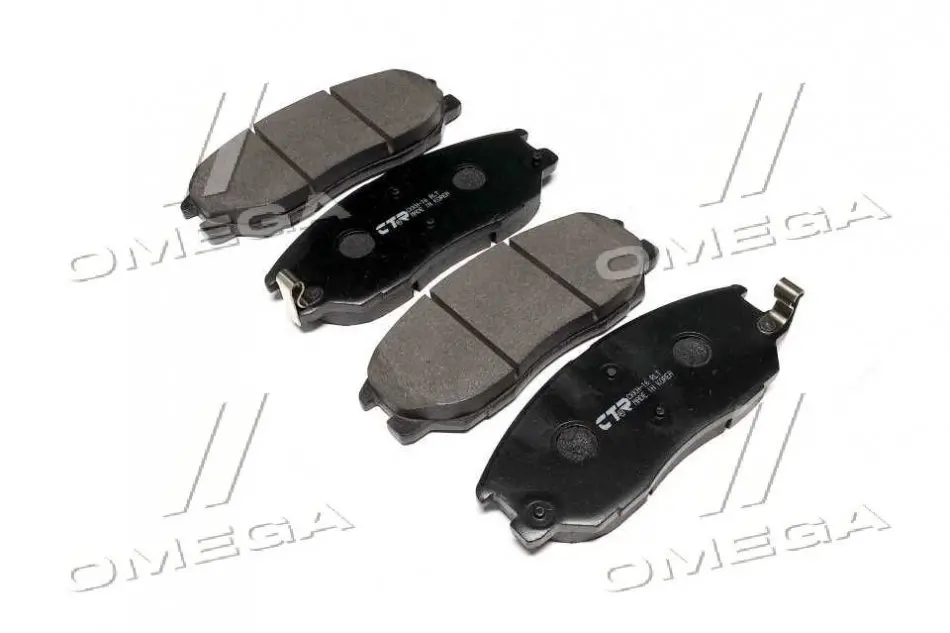 Колодки гальм KIA Opirus,SsangYong Rodius,Hyundai Equus OLD CKKH-16 (вир-во) CTR GK0470 (фото 1)