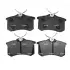 Колодки гальм Audi Citroen Seat VW Ford Renault задн. OLD CKSS-10 (вир-во) CTR GK0984 (фото 1)
