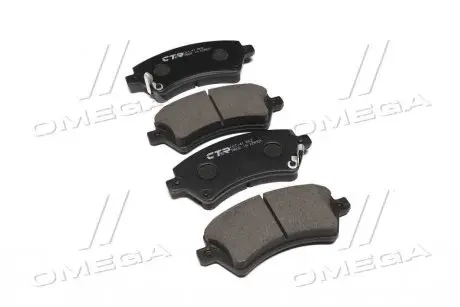 Колодки торм Toyota Corolla (E11), Corolla (E12U, E12J) передн. OLD CKT-41 (пр-во) Старий код: CKT-41 CTR GK1055