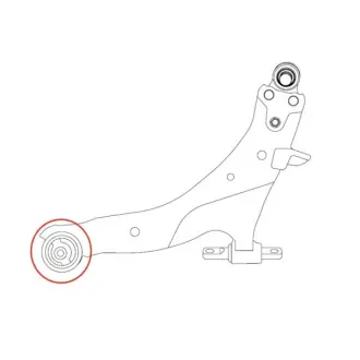 Сайлентблок рычага перед задний NISSAN XTRAIL CTR GV1033
