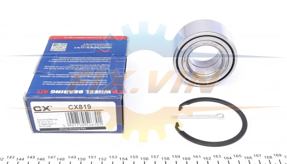 Подшипник ступицы передней Hyundai Elantra (Xd) (00-06)/Cerato I [Fe] (04-09) (819) CX CX 819 (фото 1)