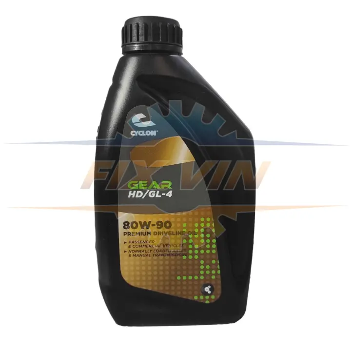 Олива трансмісійна GEAR HD/GL-4 80W-90 1л CYCLON JE04509 (фото 1)