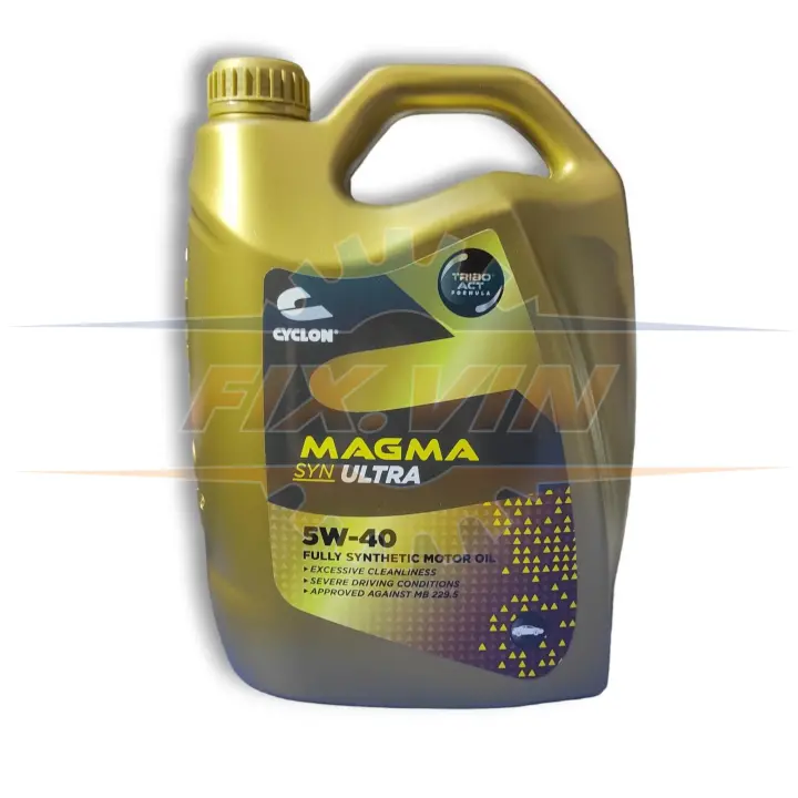 Масло моторное Magma Syn Ultra 5W-40 4л CYCLON JM04008 (фото 1)