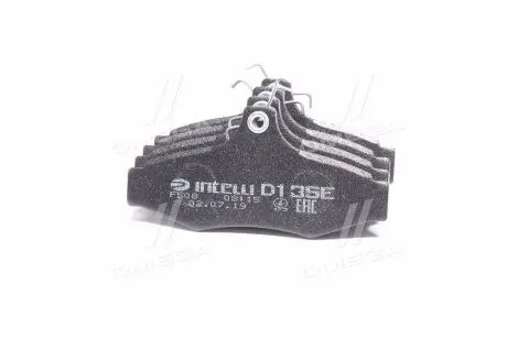 Колодка торм. диск. DAEWOO Leganza задн. (пр-во Intelli) DAFMI / INTELLI D135E