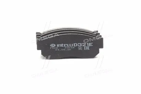 Колодка гальм. диск. NISSAN Sunny передн. (Intelli) DAFMI / INTELLI D321E