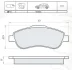 Дисковые тормозные колодки, комплект DAFMI / INTELLI D512E (фото 1)