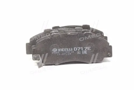 Колодка гальм. диск. HONDA ACCORD, CRV, HR-V передн. (вир-во Intelli) DAFMI / INTELLI D717EI