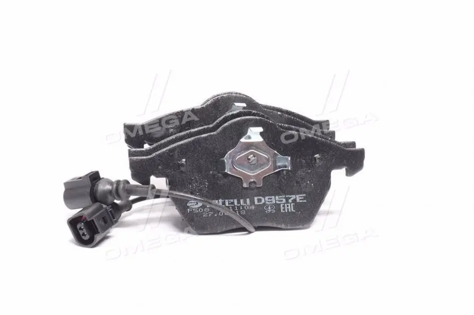 Колодка гальм. диск. AUDI TT, SEAT LEON, SKODA, VW передн. (вир-во Intelli) DAFMI / INTELLI D957EI2 (фото 1)