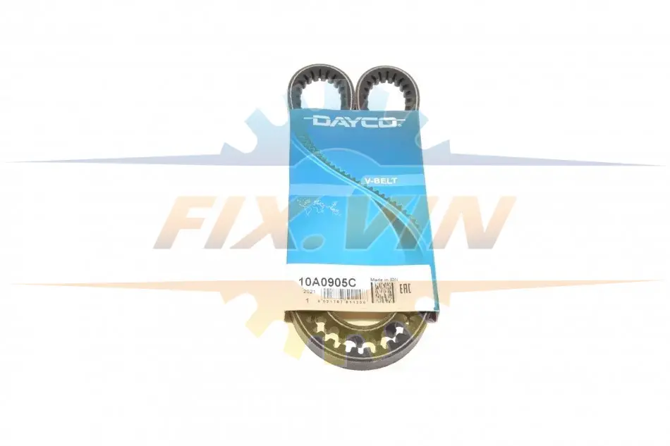 Ремінь генератора Nissan Terrano 2.4 93-07/BMW 3 (E30) 1.6/1.8 82-9/Audi 80 1.6/2.0 75-96 (10x905) DAYCO 10A0905C (фото 1)