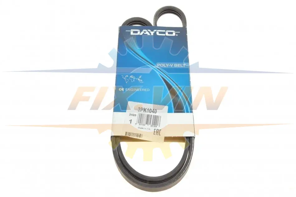 Ремінь П-клиновий Dayco DAYCO 3PK1040 (фото 1)