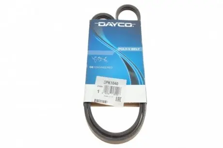 Ремінь П-клиновий Dayco DAYCO 3PK1040
