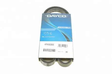 Ремінь П-клиновий Dayco DAYCO 4PK922EE
