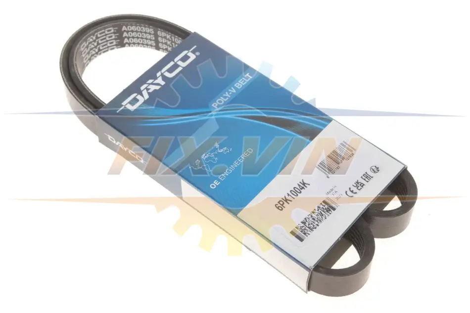 Ремінь П-клиновий Dayco DAYCO 6PK1004K (фото 1)