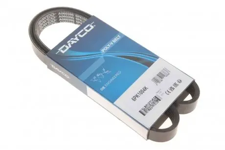 Ремінь П-клиновий Dayco DAYCO 6PK1004K
