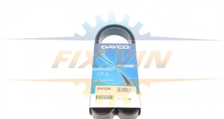 Ремінь генератора поліклиновий DAYCO 6PK1020K (фото 1)