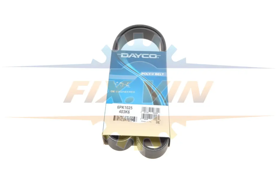 Ремінь П-клиновий Dayco DAYCO 6PK1025 (фото 1)