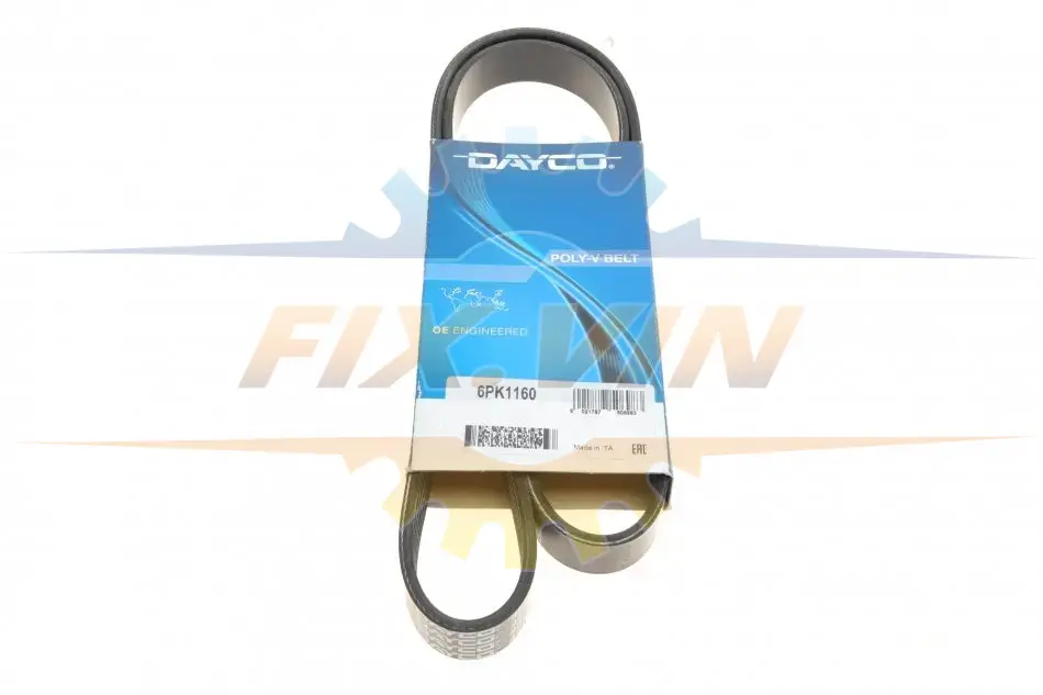Ремінь П-клиновий Dayco DAYCO 6PK1160 (фото 1)