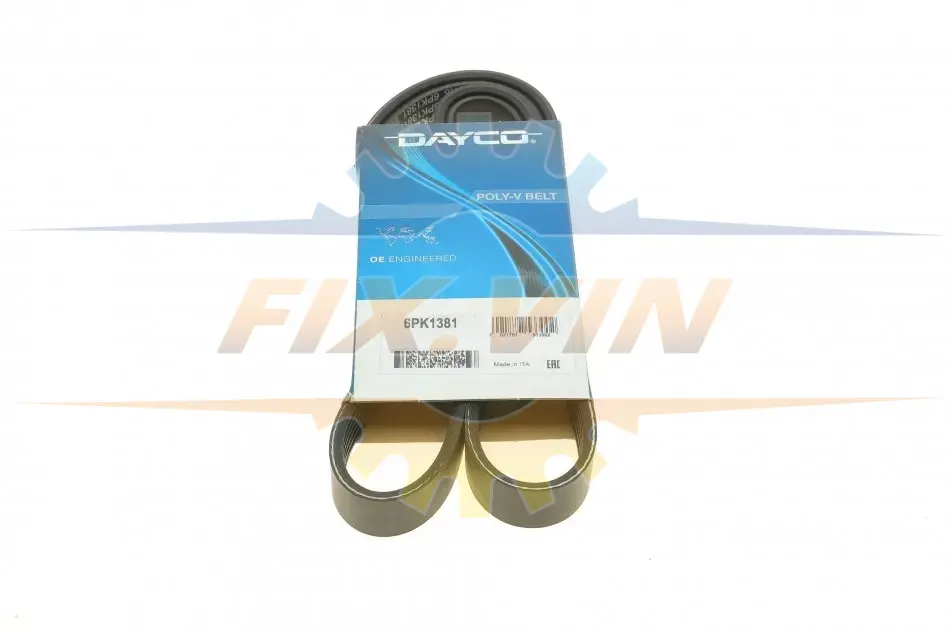 Ремінь П-клиновий Dayco DAYCO 6PK1381 (фото 1)