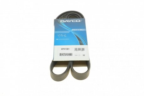 Ремень поликлиновый DAYCO 6PK1381