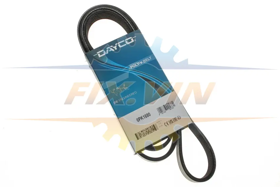 Ремінь П-клиновий Dayco DAYCO 6PK1680 (фото 1)