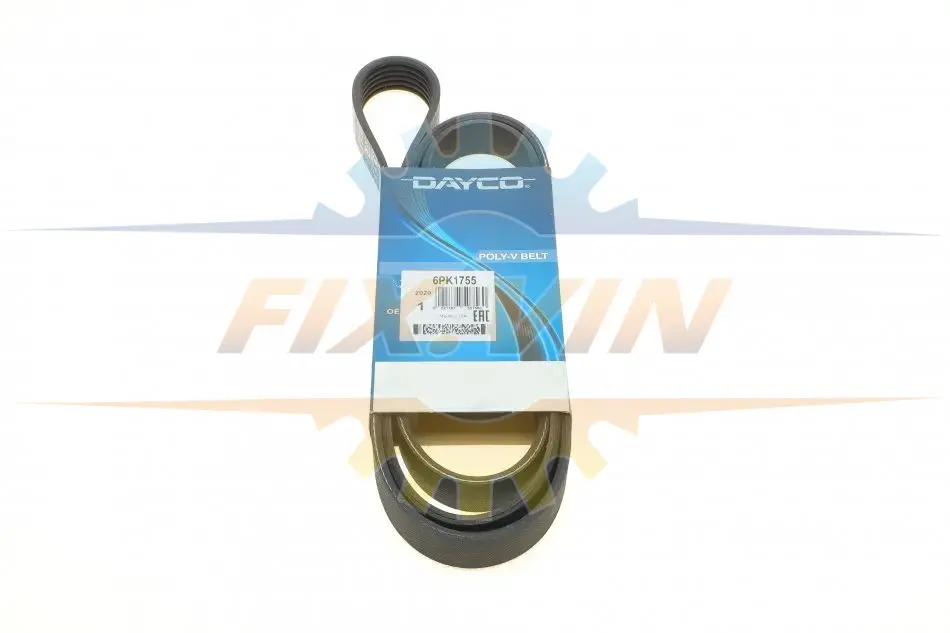 Ремінь П-клиновий Dayco DAYCO 6PK1755 (фото 1)