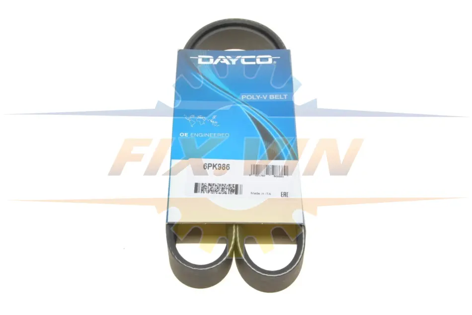Ремінь П-клиновий Dayco DAYCO 6PK986 (фото 1)